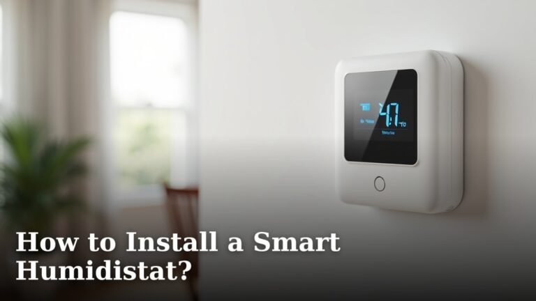 How to Install a Smart Humidistat?