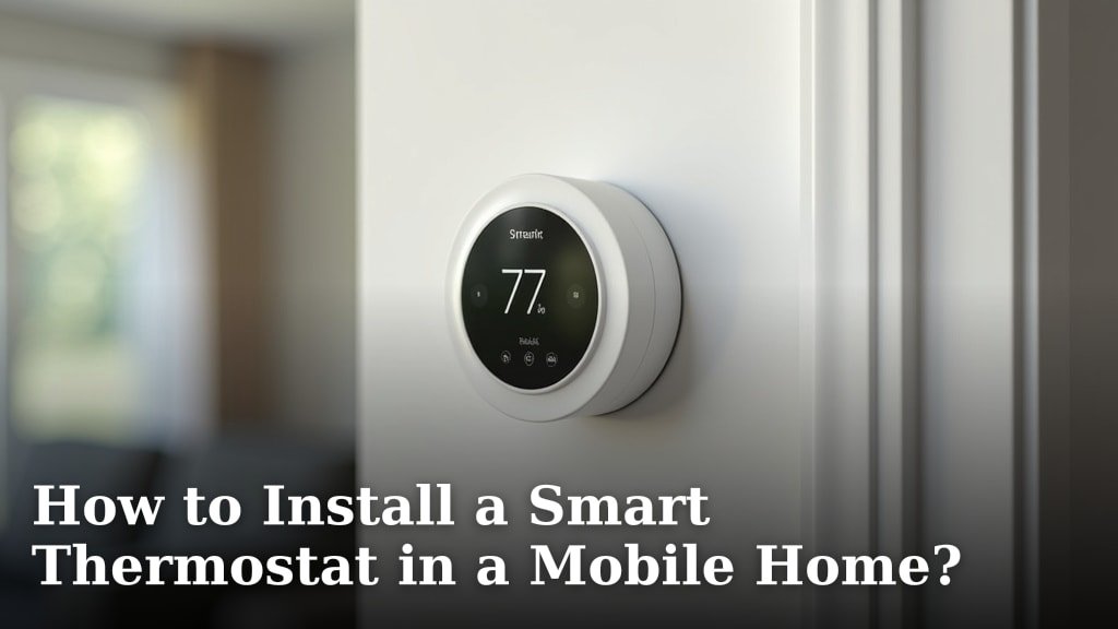 How to Install a Smart Thermostat in a Mobile Home?