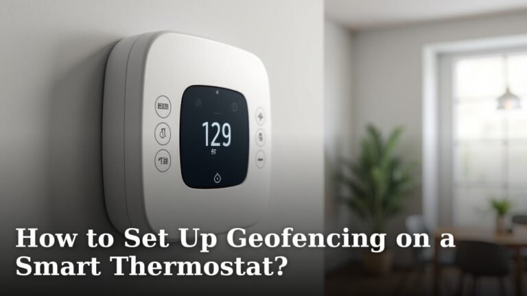How to Set Up Geofencing on a Smart Thermostat?