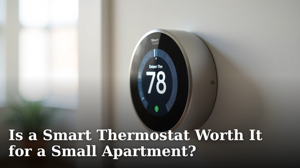 Is a Smart Thermostat Worth It for a Small Apartment?