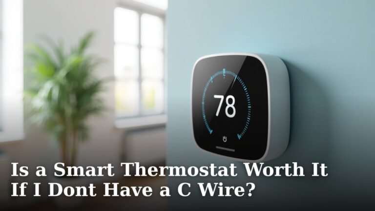 Is a Smart Thermostat Worth It If I Dont Have a C Wire?