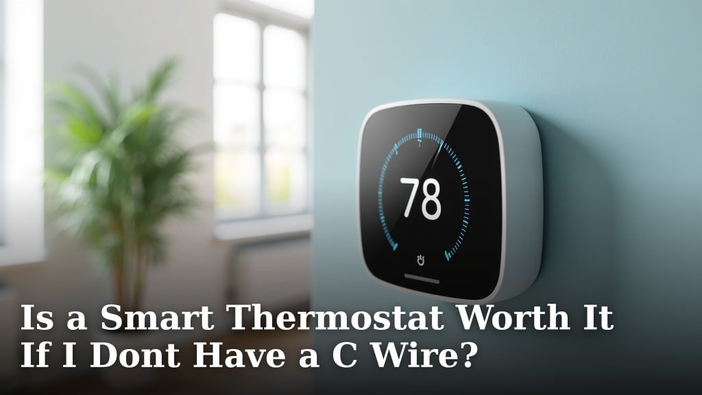 Is a Smart Thermostat Worth It If I Dont Have a C Wire?