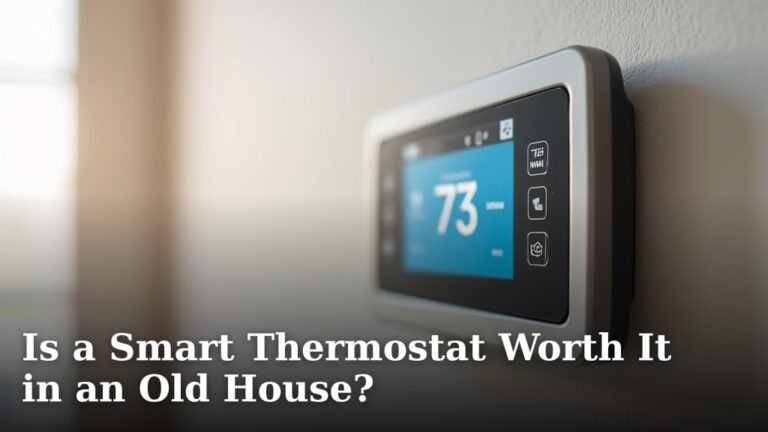 Is a Smart Thermostat Worth It in an Old House?