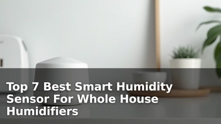 Top 7 Best Smart Humidity Sensor For Whole House Humidifiers