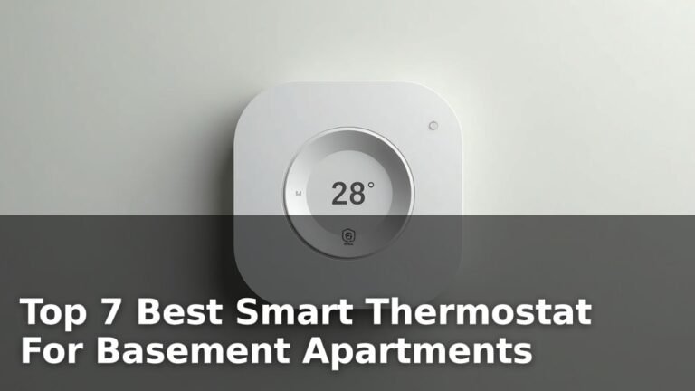 Top 7 Best Smart Thermostat For Basement Apartments