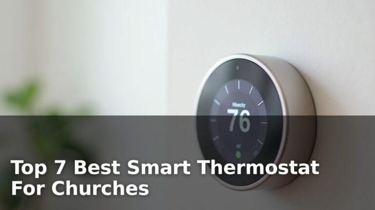 Top 7 Best Smart Thermostat For Churches