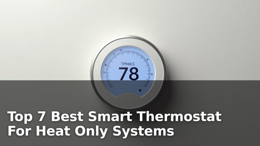Top 7 Best Smart Thermostat For Heat Only Systems