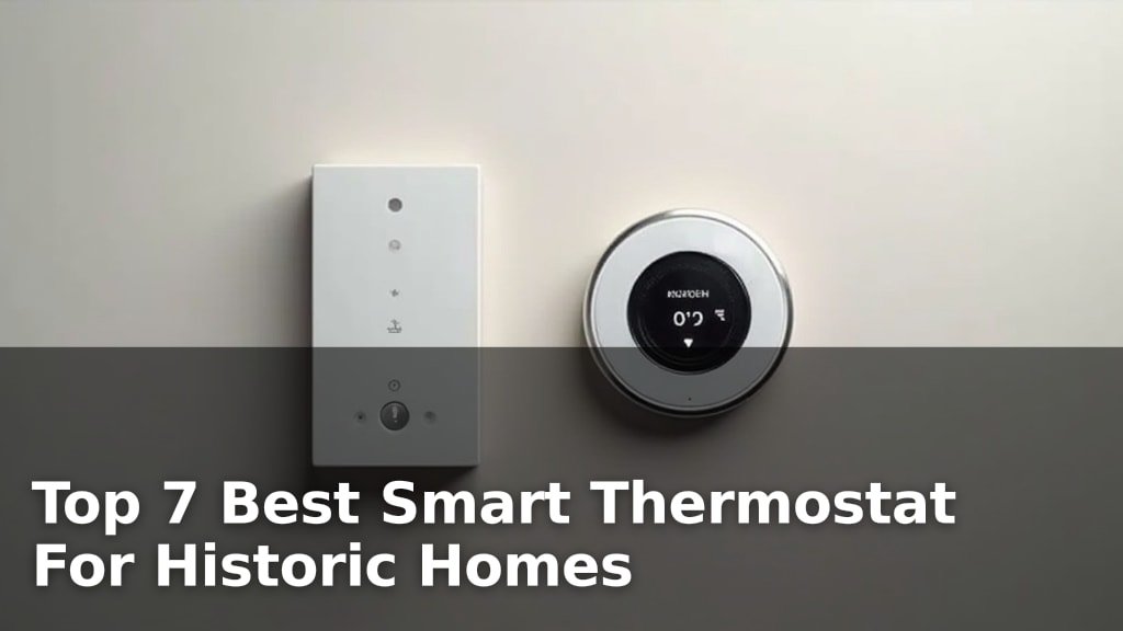 Top 7 Best Smart Thermostat For Historic Homes