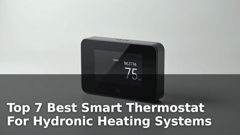 Top 7 Best Smart Thermostat For Hydronic Heating Systems
