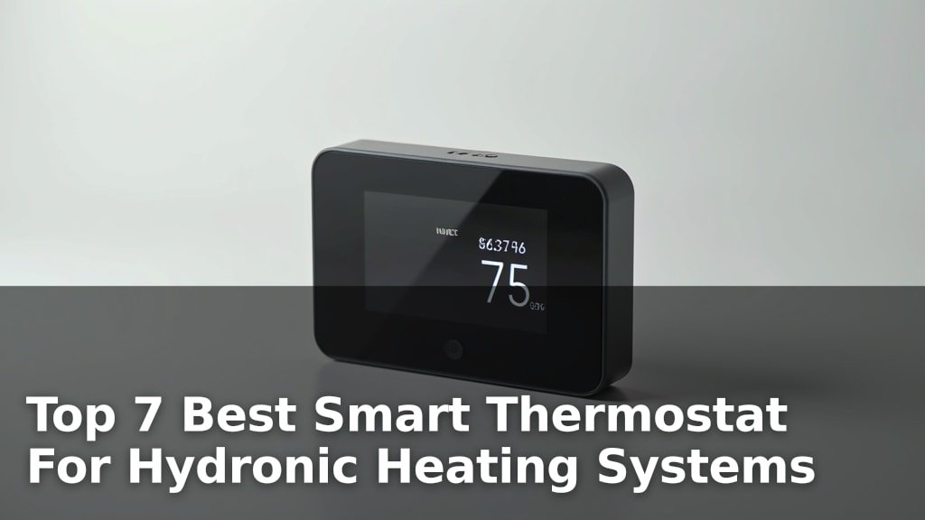 Top 7 Best Smart Thermostat For Hydronic Heating Systems