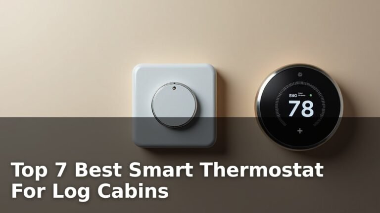 Top 7 Best Smart Thermostat For Log Cabins
