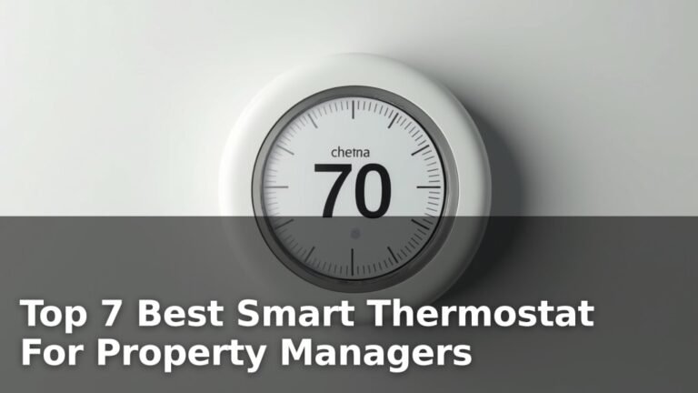 Top 7 Best Smart Thermostat For Property Managers