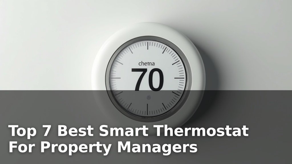 Top 7 Best Smart Thermostat For Property Managers