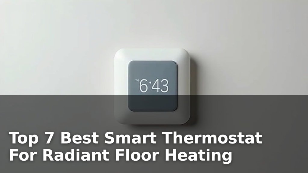Top 7 Best Smart Thermostat For Radiant Floor Heating