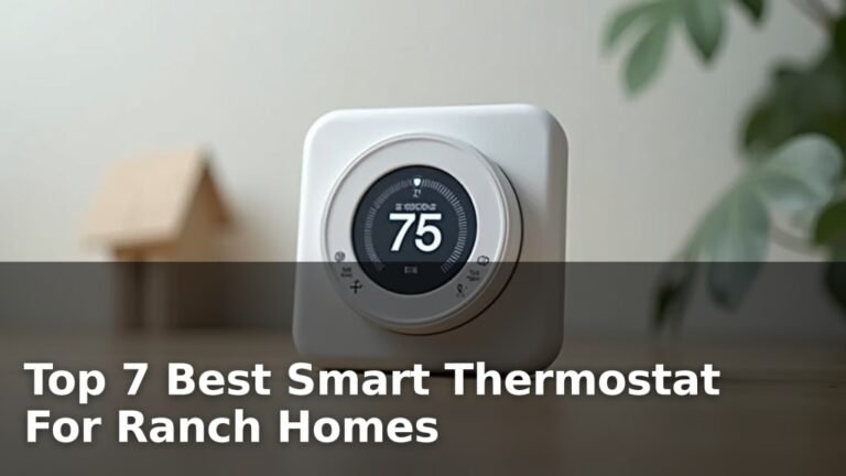 Top 7 Best Smart Thermostat For Ranch Homes