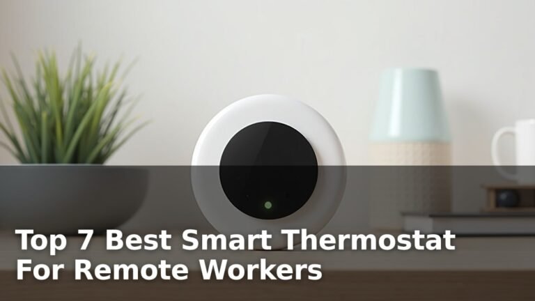 Top 7 Best Smart Thermostat For Remote Workers