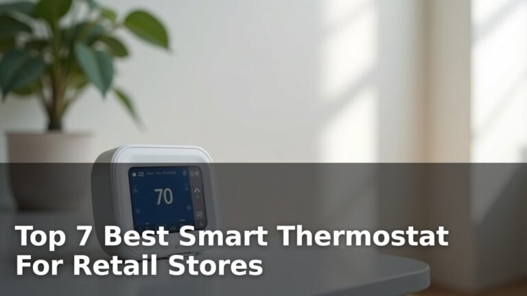Top 7 Best Smart Thermostat For Retail Stores