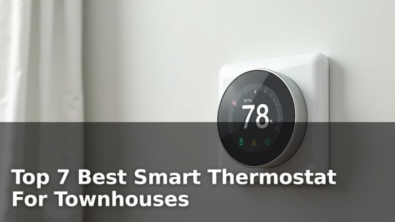 Top 7 Best Smart Thermostat For Townhouses