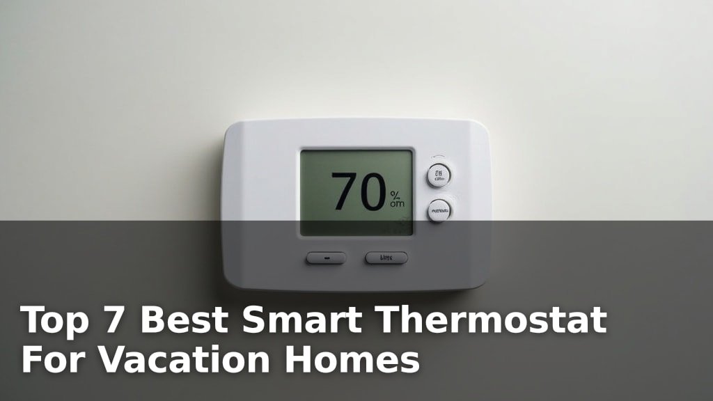 Top 7 Best Smart Thermostat For Vacation Homes