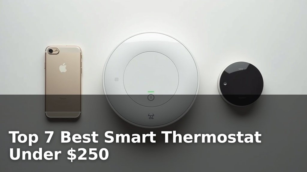Top 7 Best Smart Thermostat Under $250