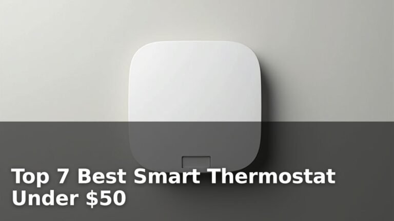 Top 7 Best Smart Thermostat Under $50