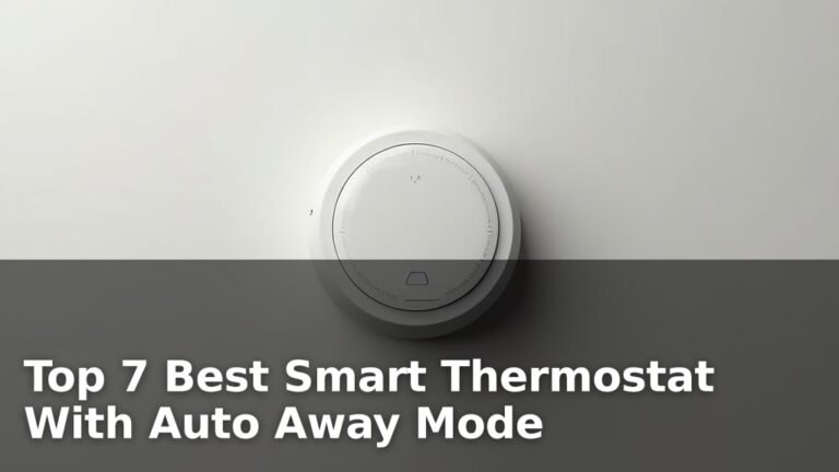 Top 7 Best Smart Thermostat With Auto Away Mode