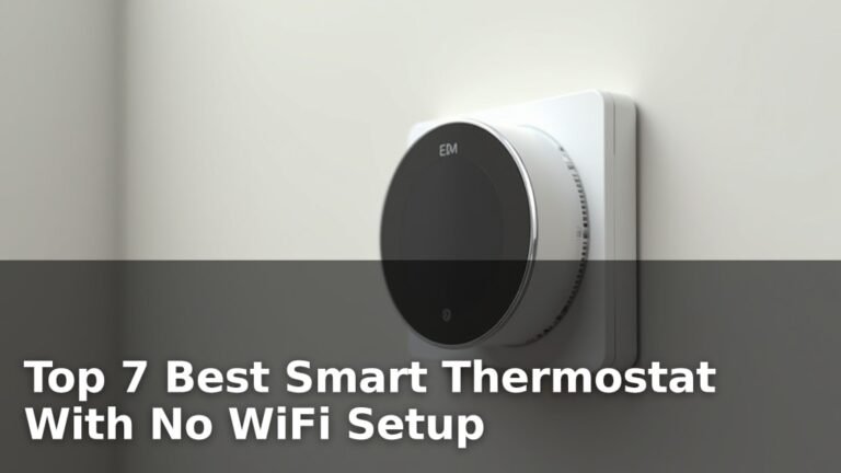 Top 7 Best Smart Thermostat With No WiFi Setup