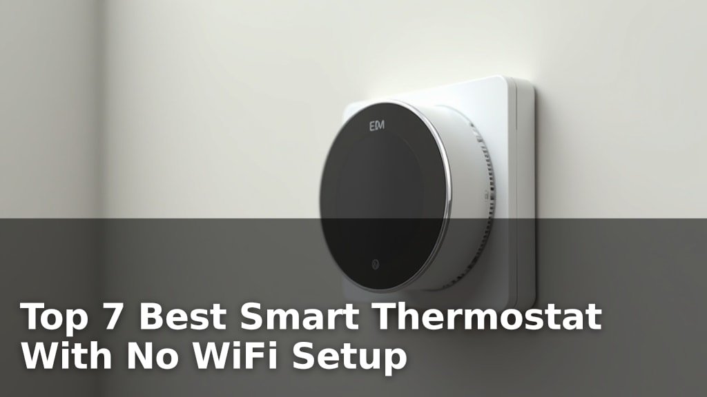 Top 7 Best Smart Thermostat With No WiFi Setup