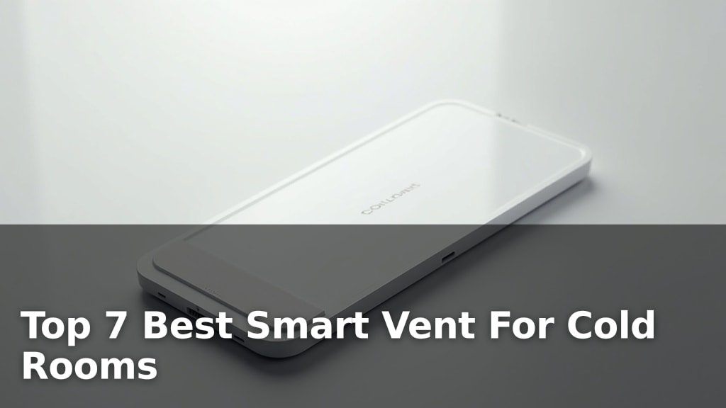 Top 7 Best Smart Vent For Cold Rooms