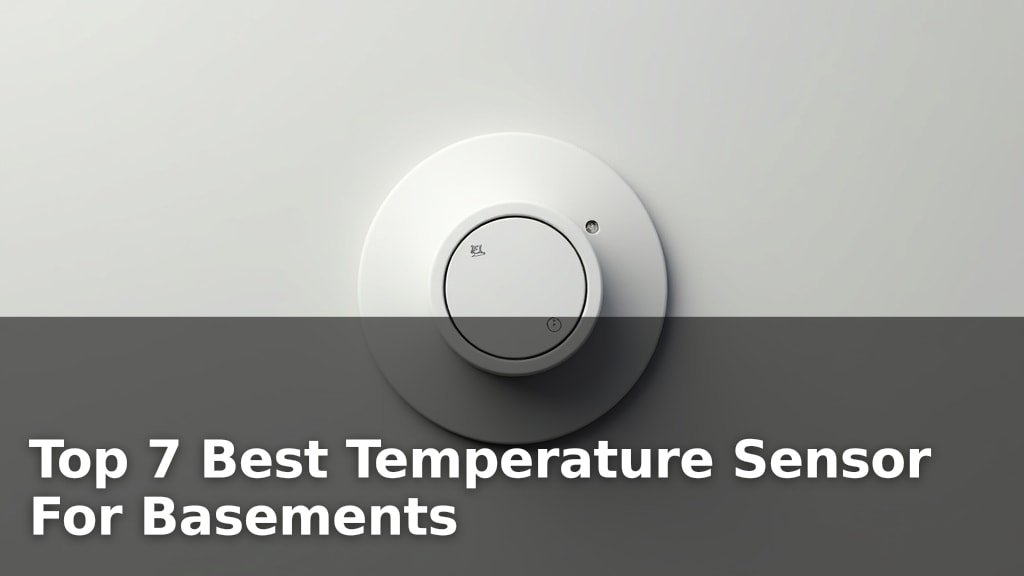 Top 7 Best Temperature Sensor For Basements
