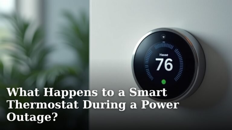 What Happens to a Smart Thermostat During a Power Outage?