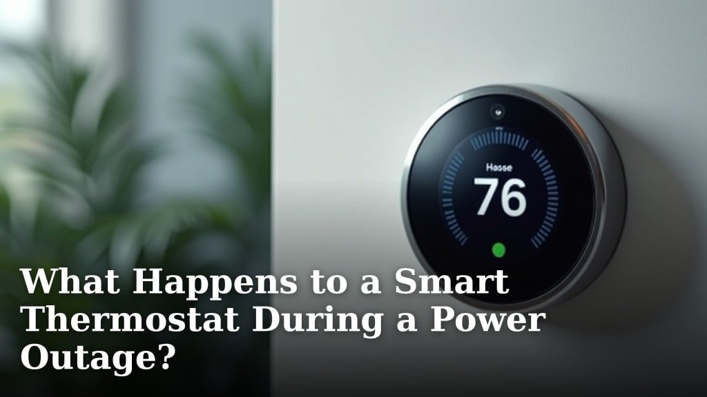 What Happens to a Smart Thermostat During a Power Outage?
