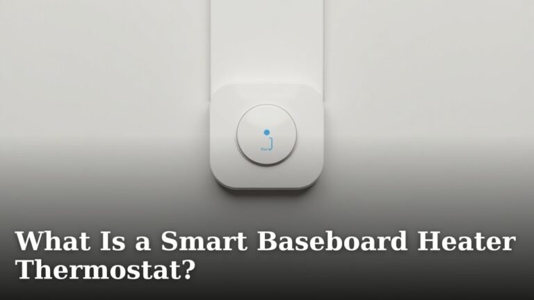 What Is a Smart Baseboard Heater Thermostat?