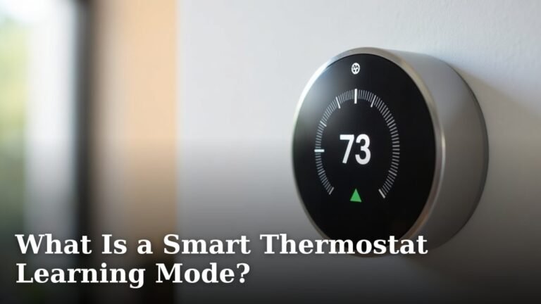 What Is a Smart Thermostat Learning Mode?