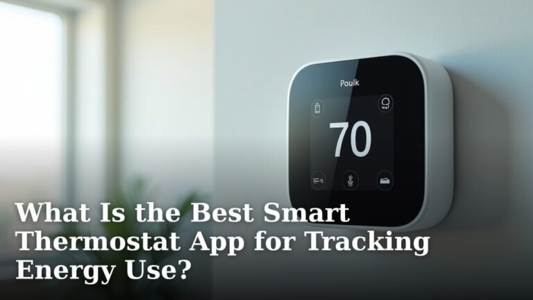 What Is the Best Smart Thermostat App for Tracking Energy Use?