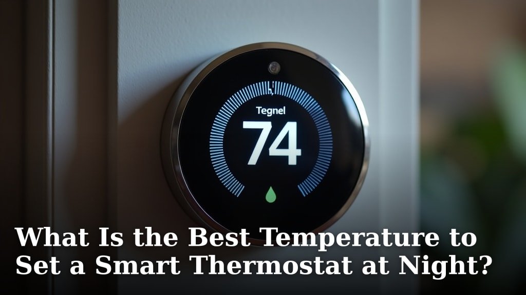 What Is the Best Temperature to Set a Smart Thermostat at Night?