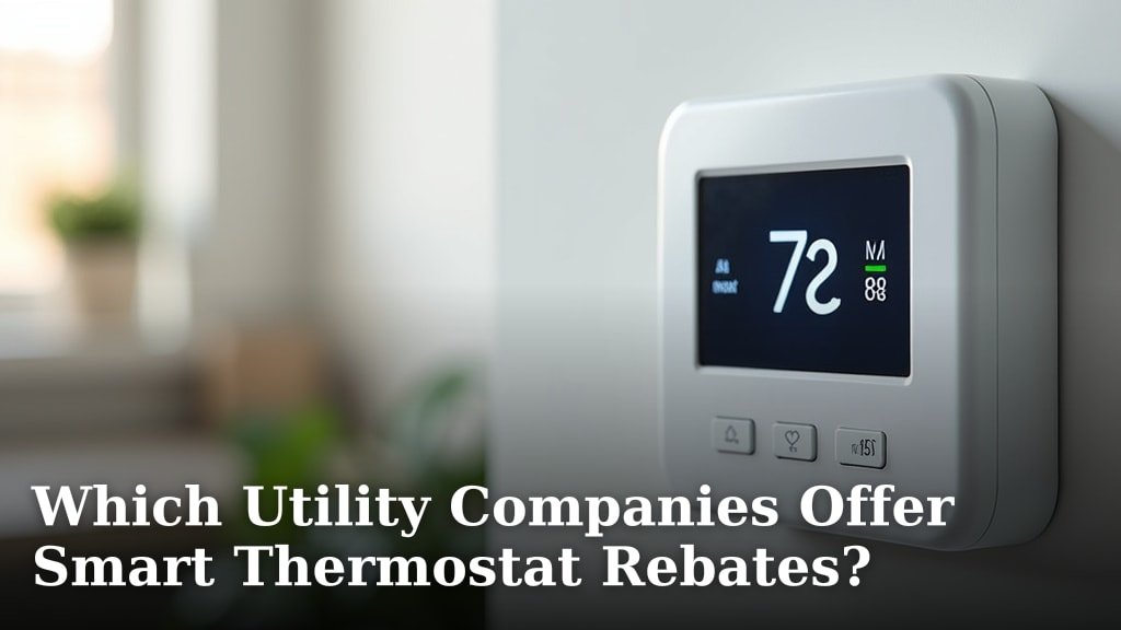 Which Utility Companies Offer Smart Thermostat Rebates?