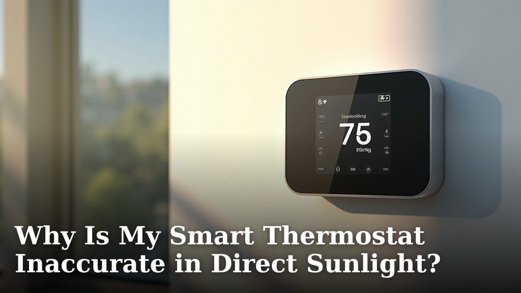 Why Is My Smart Thermostat Inaccurate in Direct Sunlight?