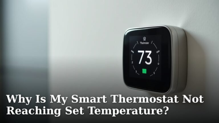Why Is My Smart Thermostat Not Reaching Set Temperature?