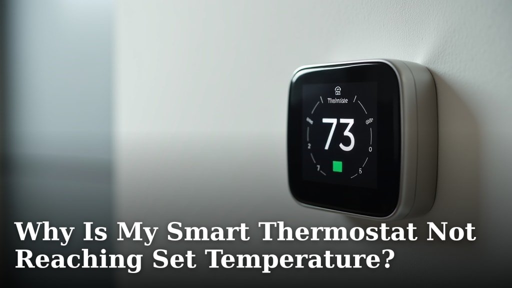 Why Is My Smart Thermostat Not Reaching Set Temperature?