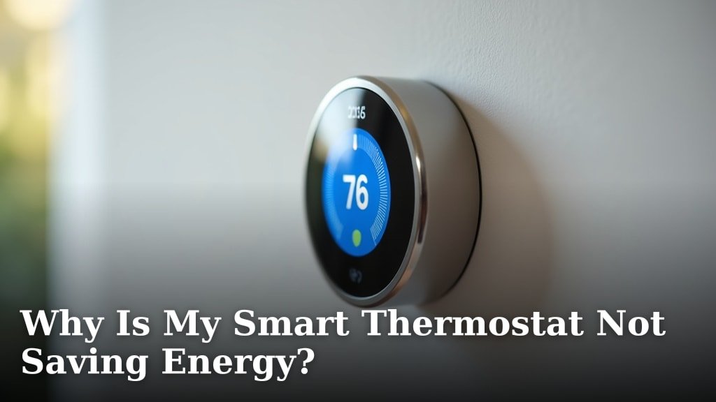 Why Is My Smart Thermostat Not Saving Energy?