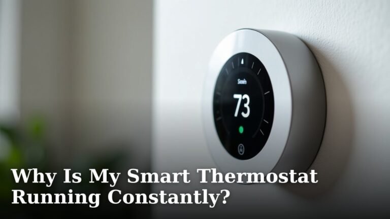 Why Is My Smart Thermostat Running Constantly?
