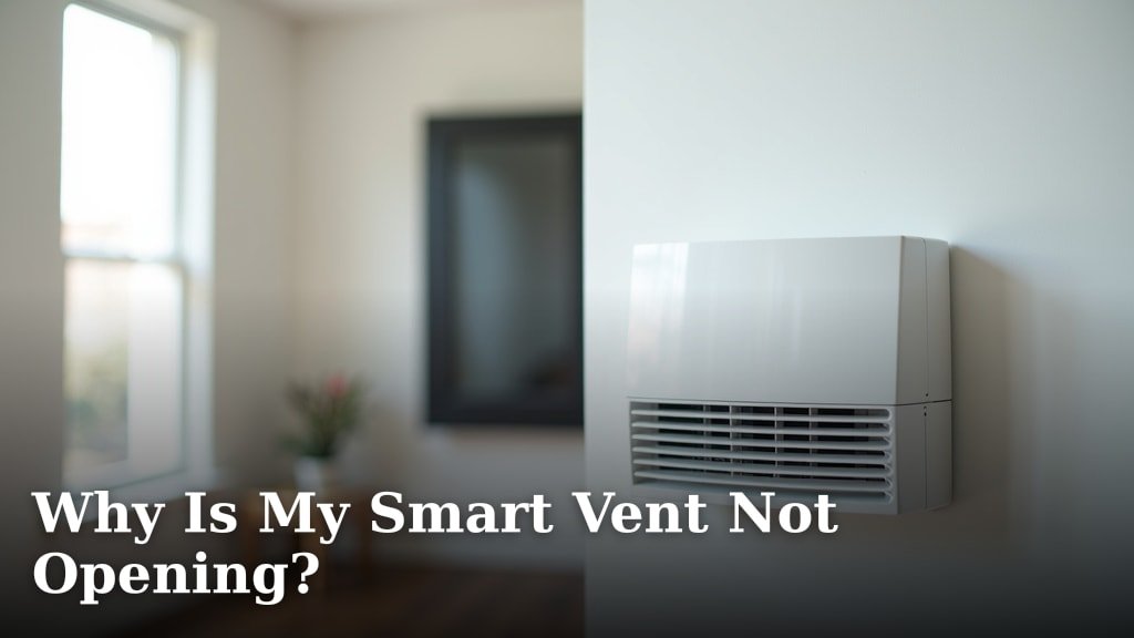 Why Is My Smart Vent Not Opening?