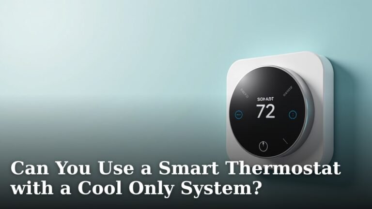 Can You Use a Smart Thermostat with a Cool Only System?