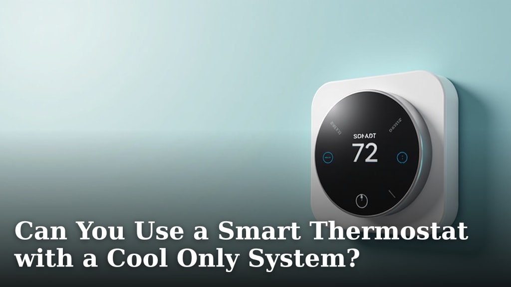 Can You Use a Smart Thermostat with a Cool Only System?