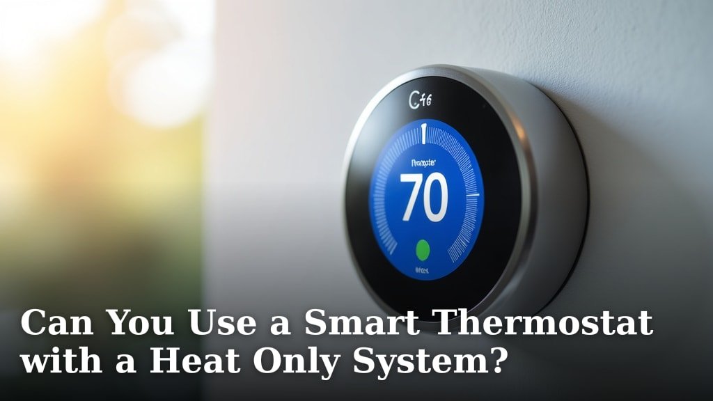 Can You Use a Smart Thermostat with a Heat Only System?