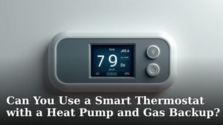Can You Use a Smart Thermostat with a Heat Pump and Gas Backup?
