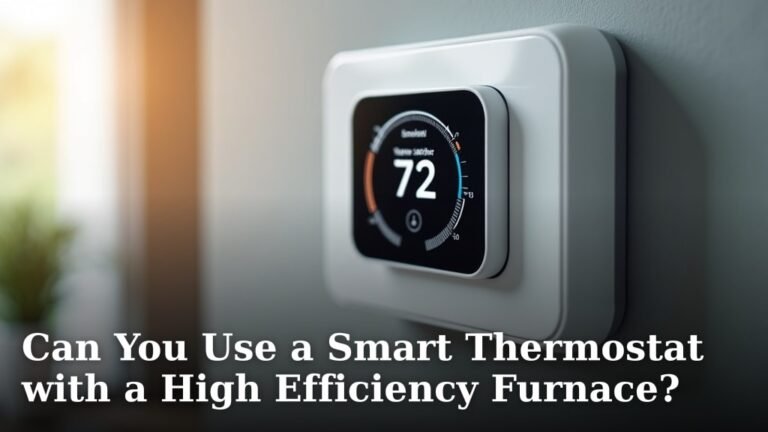 Can You Use a Smart Thermostat with a High Efficiency Furnace?