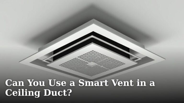 Can You Use a Smart Vent in a Ceiling Duct?