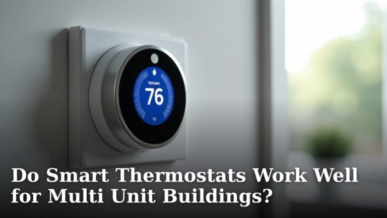 Do Smart Thermostats Work Well for Multi Unit Buildings?